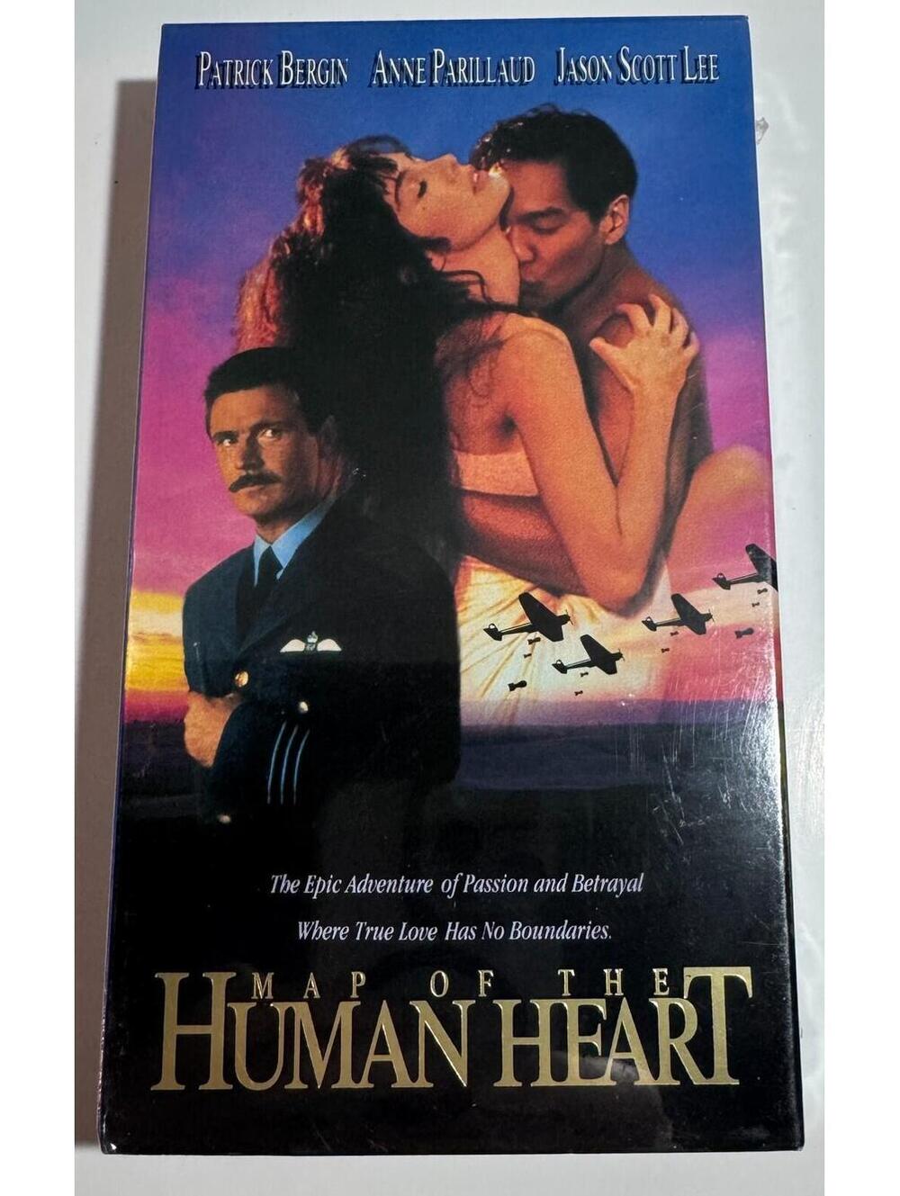 Map of the Human Heart VHS (1993) Patrick Bergin, John Cusack, Jason Scott